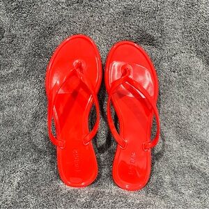 OMGard jelly flip-flops NWOT size 38 ( US 7.5 )